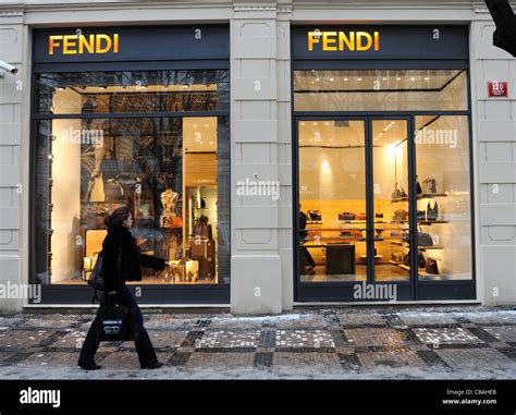 Boutique Fendi is newly opened in Prague on Parizska Street.